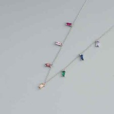 COLLANA ARCOBALENO ARGENTO 925