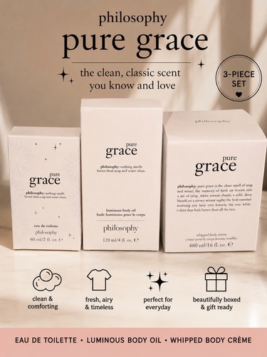 Philosophy pure grace set - set, 3