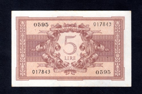Italia 1944 banconota da - italia,