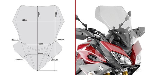 D2122s givi cupolino fumé per - d2122s,