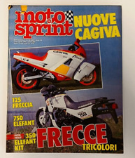 MOTOSPRINT 16/1987 CAGIVA 350 ELEFANT KIT CAGIVA FRECCIA C9 BIMOTA YB5 DB1