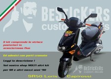 kit adesivi grafiche Loris Capirossi 65 adesivi restauro per Aprilia SR 50