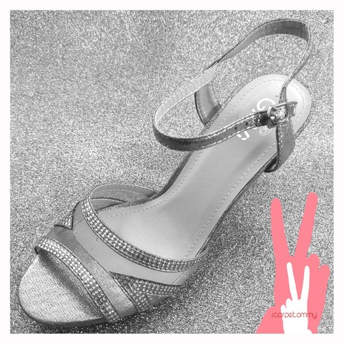 Sandali donna tacco - , argento