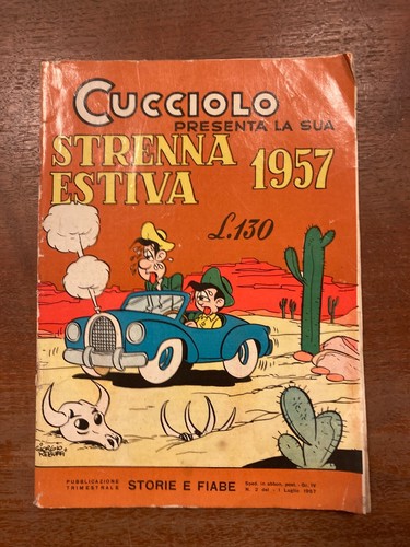 Cucciolo strenna estiva 1957 - cucciolo,