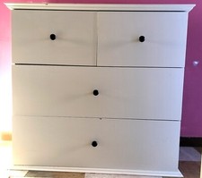 cassettiera camera da letto IKEA bianca - usata