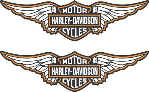 Harley davidson angel sticker - harley,