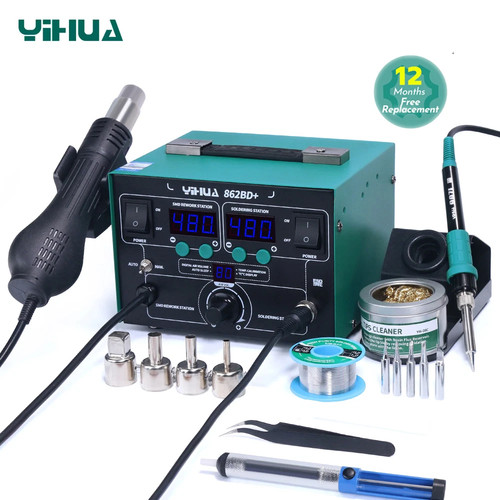 Yihua stazione saldante - 2-in-1,