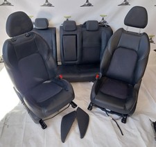 Sedili tappezzeria Nissan Qashqai J11 2017/2021 pelle stoffa nero airbag