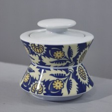 Marco Zanini & Rosenthal Studio Linie pot à sucre "Drap" Memphis Milano 1980s