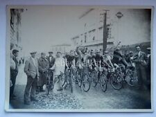 Vecchia foto TRIESTE ciclismo bici 1 vintage cycling eroica photo