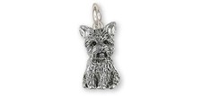 Charm Yorkie Jewelry argento