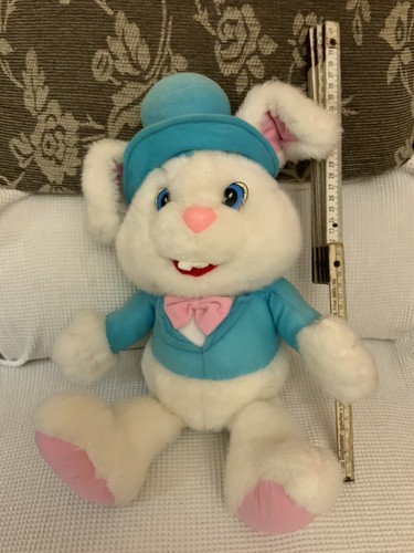 Pupazzo peluche coniglio anni - pupazzo,