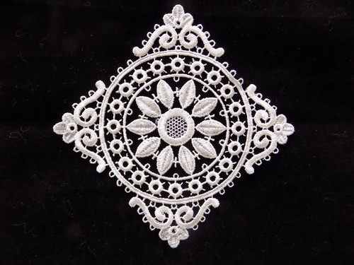 Inserto pizzo macrame - inserto, macrame'