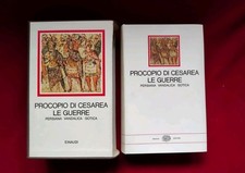 Procopio di Cesarea LE GUERRE persiana vandalica gotica - Millenni Einaudi 1977