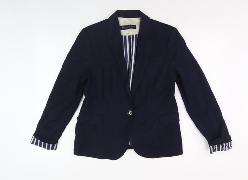 Giacca blazer donna blu zara - blazer,