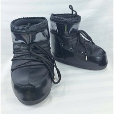 Moon Boot Icon Low Black Nylon