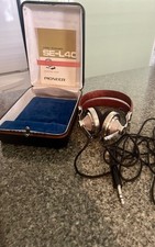VINTAGE: Splendide cuffie Pioneer SE-L40 con custodia e manuale originali 