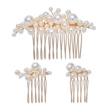  3 Pcs Accessori Capelli Sposa