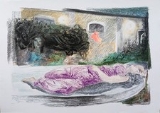 Ennio calabria litografia - calabria,