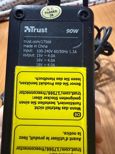 Trust 90w notebook - trust,