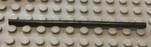 Lego tubo rigido - nero, lungo