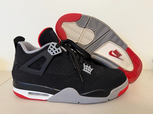 Nike air jordan retro - 4, bred