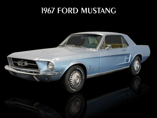 Ford mustang 1967 stock look - mustang,