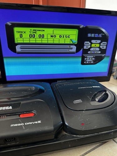 Console sega mega - console, cd