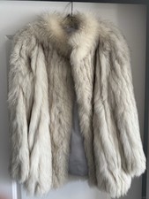 Vintage 70s Rabbit Fur Coat