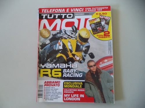 Tuttomoto 2003 aprilia - tuttomoto, 1/2003