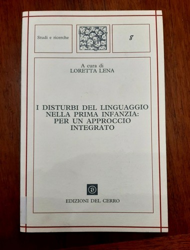 Disturbi del linguaggio - i,