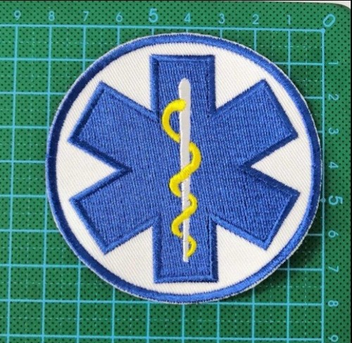 Patch croce esculapio star - esculapio,