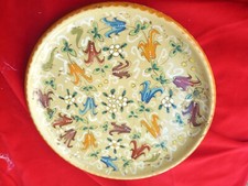 Piatto Ceramica Realizzato Da  A. Giardini  Pesaro