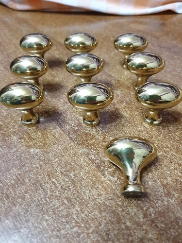 Lotto pomelli ottone nuovi - lotto,