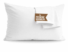 4 Federe Cuscini Letto