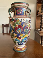 Vaso ceramiche urbino dipinto - urbino,