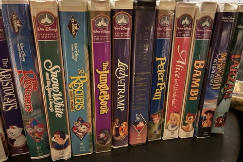 Lot disney vhs tapes - 20,
