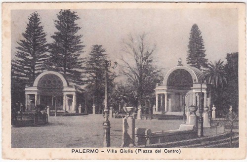 Palermo villa giulia - palermo, (piazza