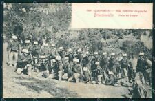 Militari Schio Vicenza Bracciovalle I° Reggimento Fanteria cartolina XF4180