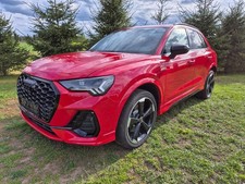 AUDI Q3 RSQ3 SET FARI ANTERIORI FULL LED NERO SCURO RHD UK 83A941033 83A941034