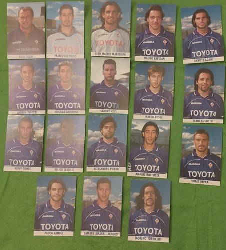 Cartoline fiorentina anno - cartoline,