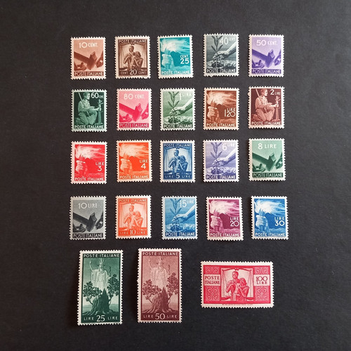 Italia repubblica 1945 - italia,