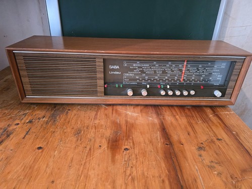 Radio vintage saba lindau - radio,