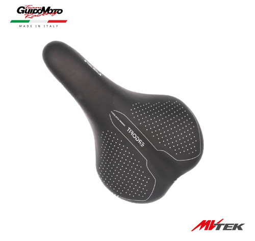 Sella nera ergofit biciclette - nera,