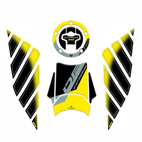 Kit adesivi moto - 3d, serbatoio