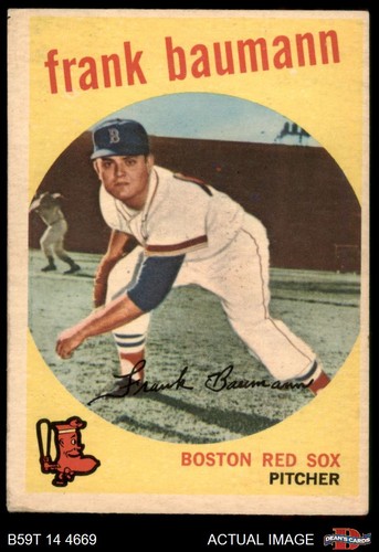 1959 topps 161 frank baumann - #161,