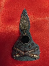 fregio grigio verde da bustina 34 regio esercito artiglieria pesante