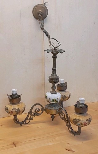 Lampadario rococò luci - a,