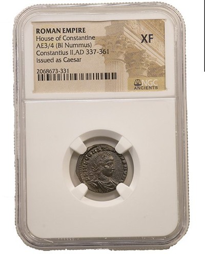 Antica moneta romana bronzo - antica,
