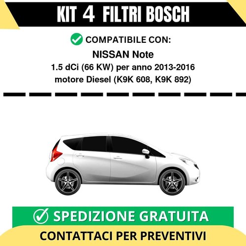 Kit filtri bosch - 4,